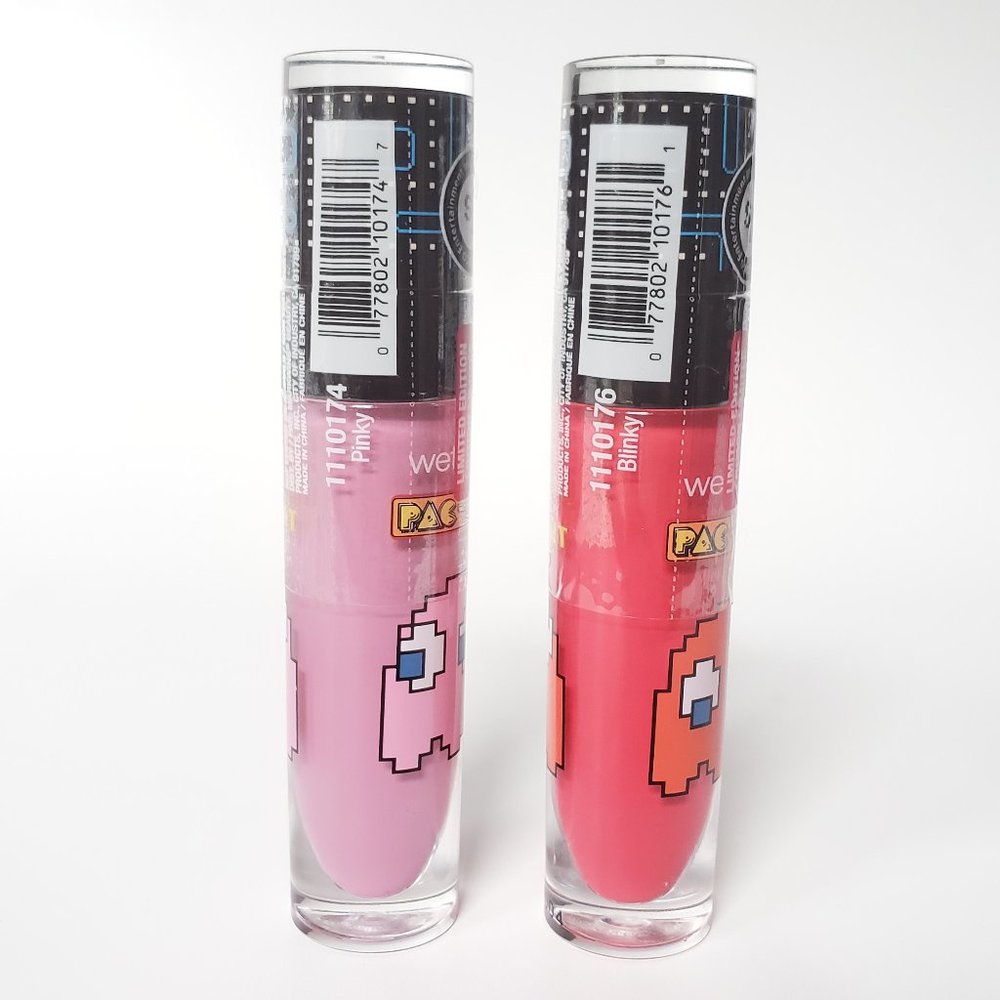 ๐ HP ๐ Set of 2 Wet n Wild PACMAN Lip Gloss Ltd Edition - Picture 3 of 9